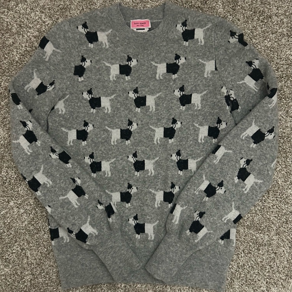 Kate Spade Claude Long Sleeve Cashmere Sweater